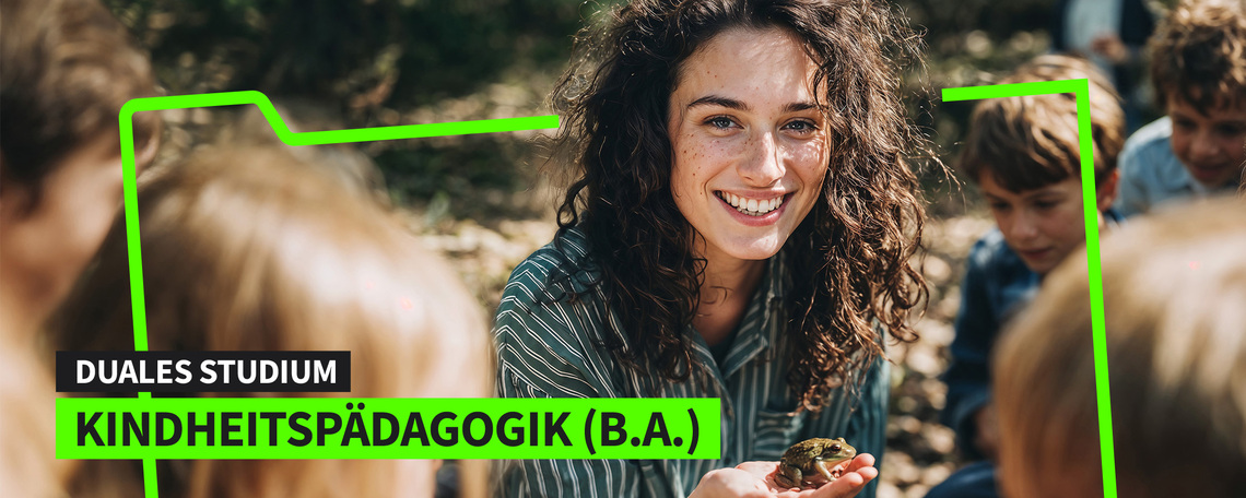 Duales Studium Kindheitspädagogik (B.A.) am Campus oder virtuell