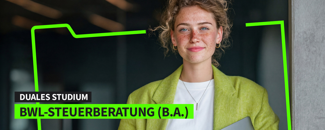 Duales Studium BWL - Spezialisierung Steuerberatung (B.A.) am Campus oder virtuell