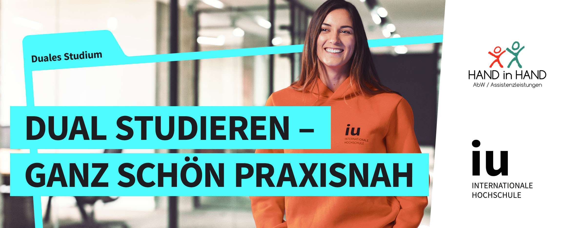 Duales Studium Soziale Arbeit (B.A.) - Hand in Hand - AbW / Assistenzleistungen