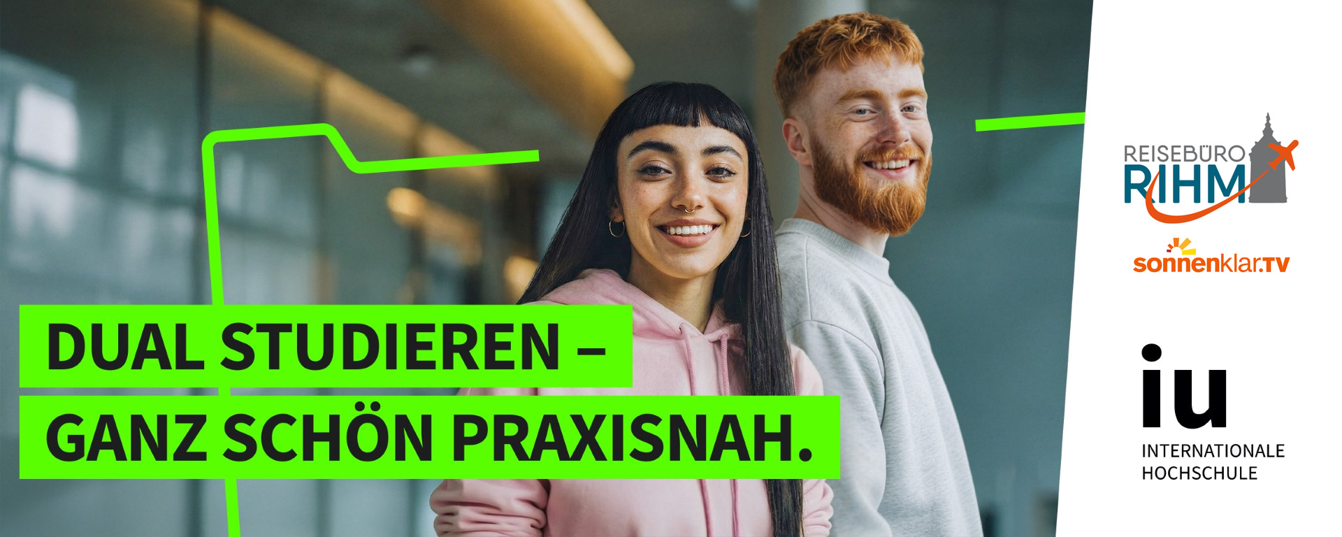 Duales Studium Tourismusmanagement (B.A.) am virtuellen Campus - sonnenklar.TV Reisebüros Mannheim & Weinheim Reisebüro Rihm e.K.