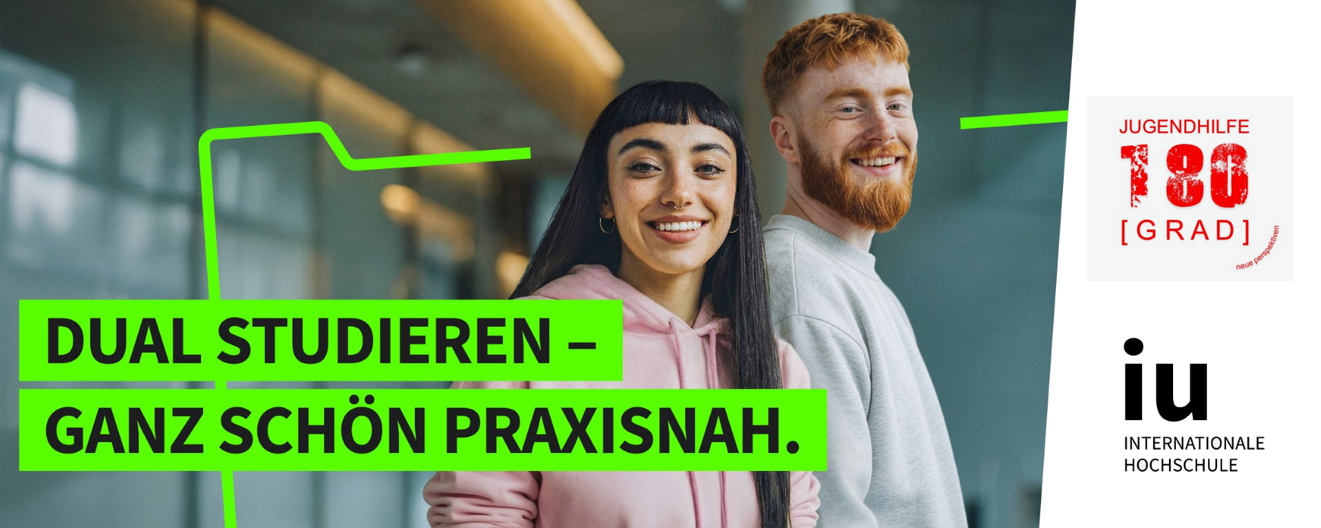 Duales Studium Soziale Arbeit (B.A.) - Jugendhilfe - 180 Grad GmbH