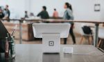 Geschäft mit Elektronik